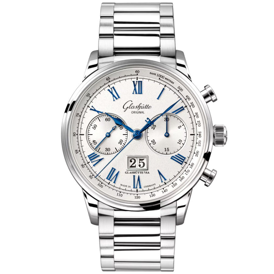 Senator Chronograph 41mm Steel Bracelet Automatic Watch