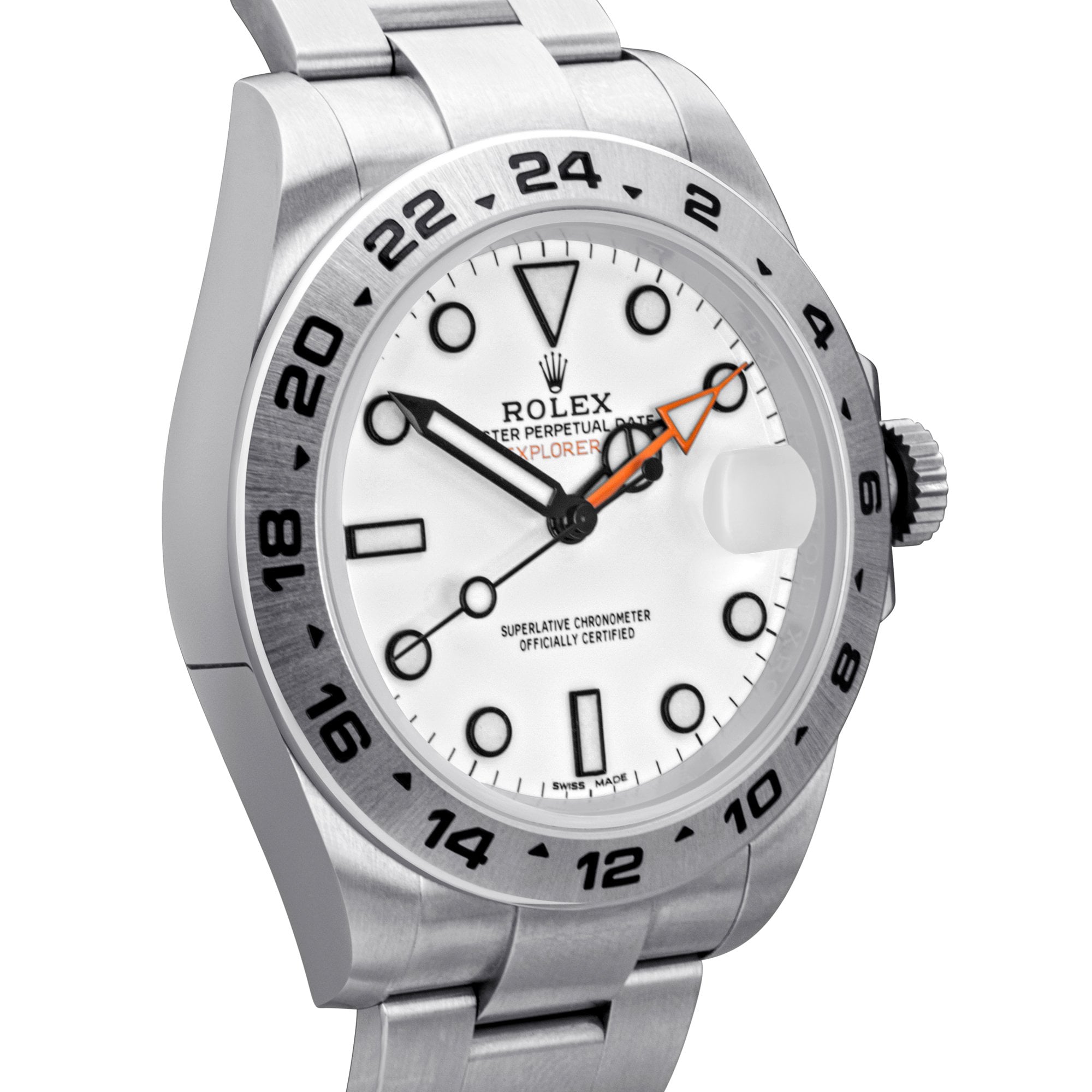 Rolex Explorer II 42mm Steel Men's Automatic Bracelet Watch
