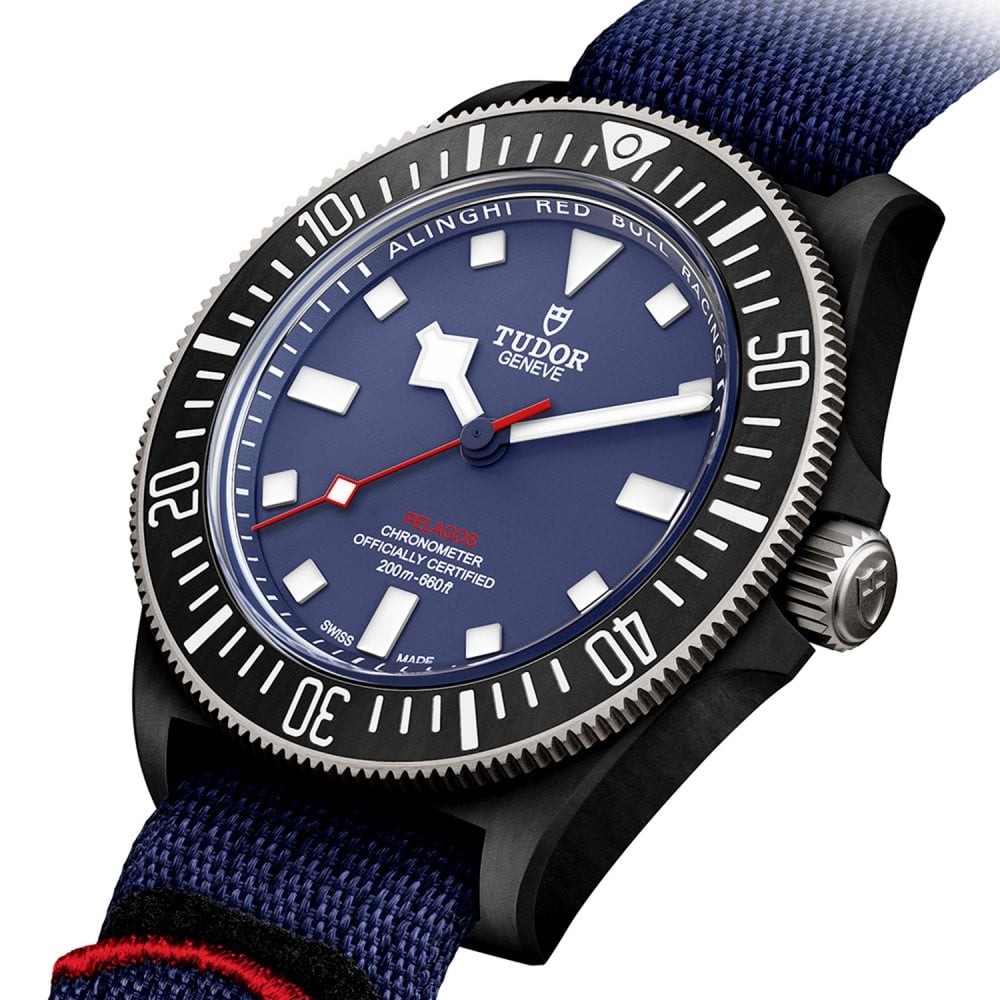 Pelagos FXD x Red Bull Alinghi Edition 42mm Men's Automatic Watch