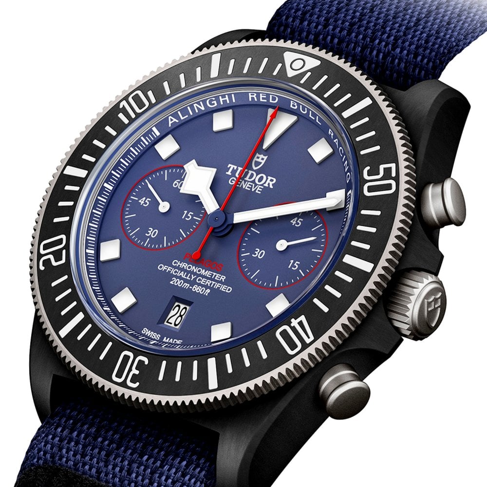 Pelagos FXD x Red Bull Alinghi Edition 42mm Men's Chronograph Watch