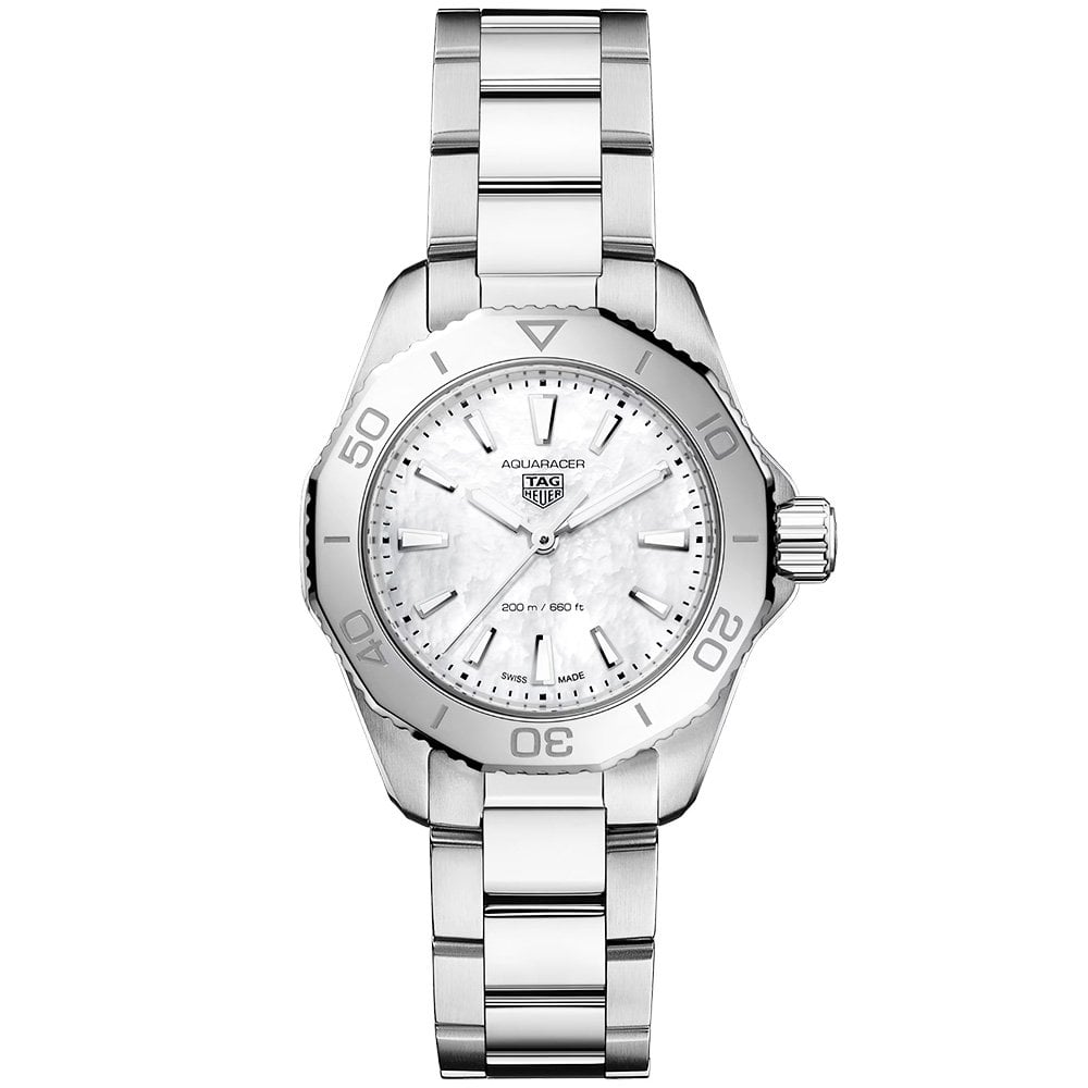 Aquaracer Professional 200 30mm Mother of Pearl Dial Ladies Watch