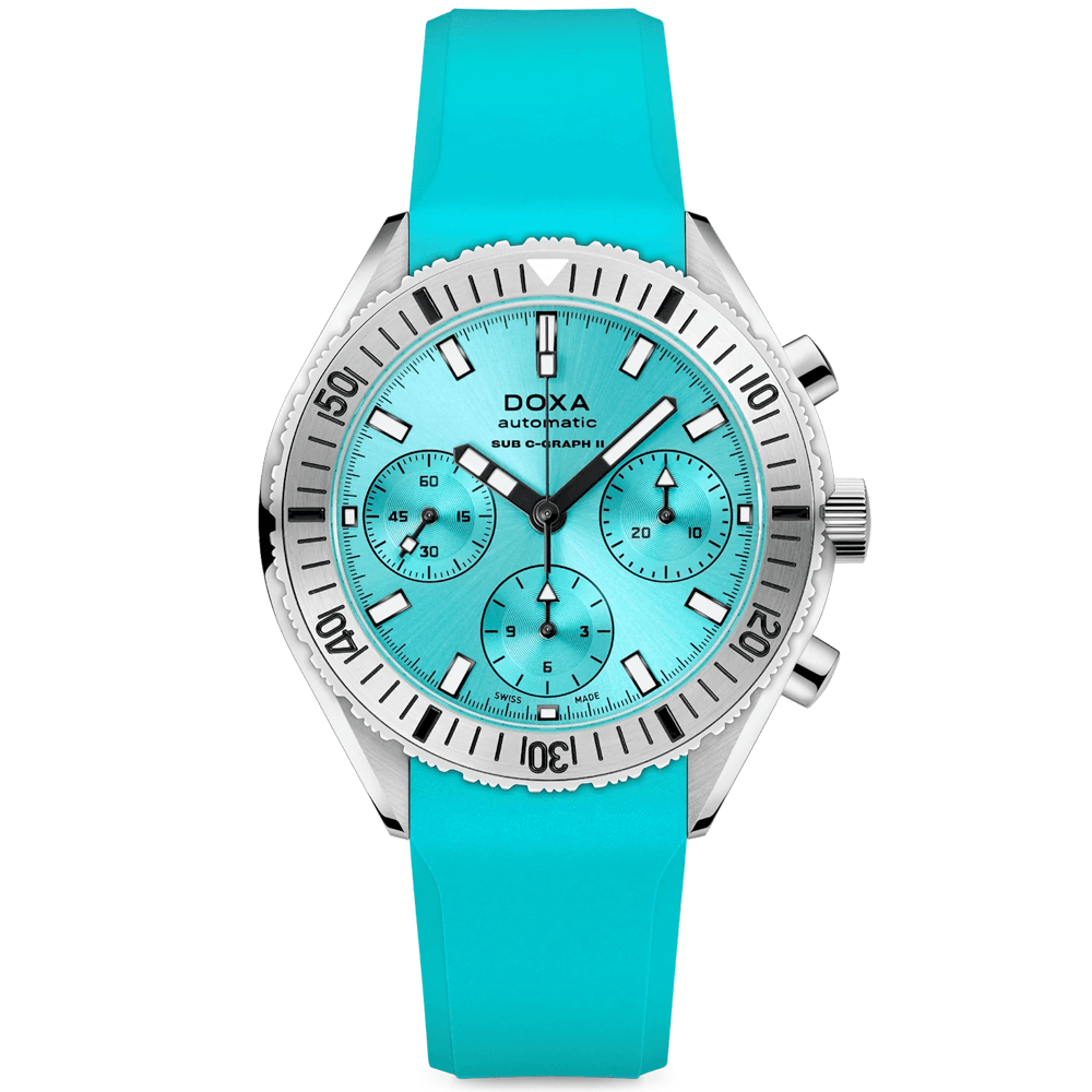 SUB 200 C-GRAPH II Aquamarine Automatic Chronograph Watch