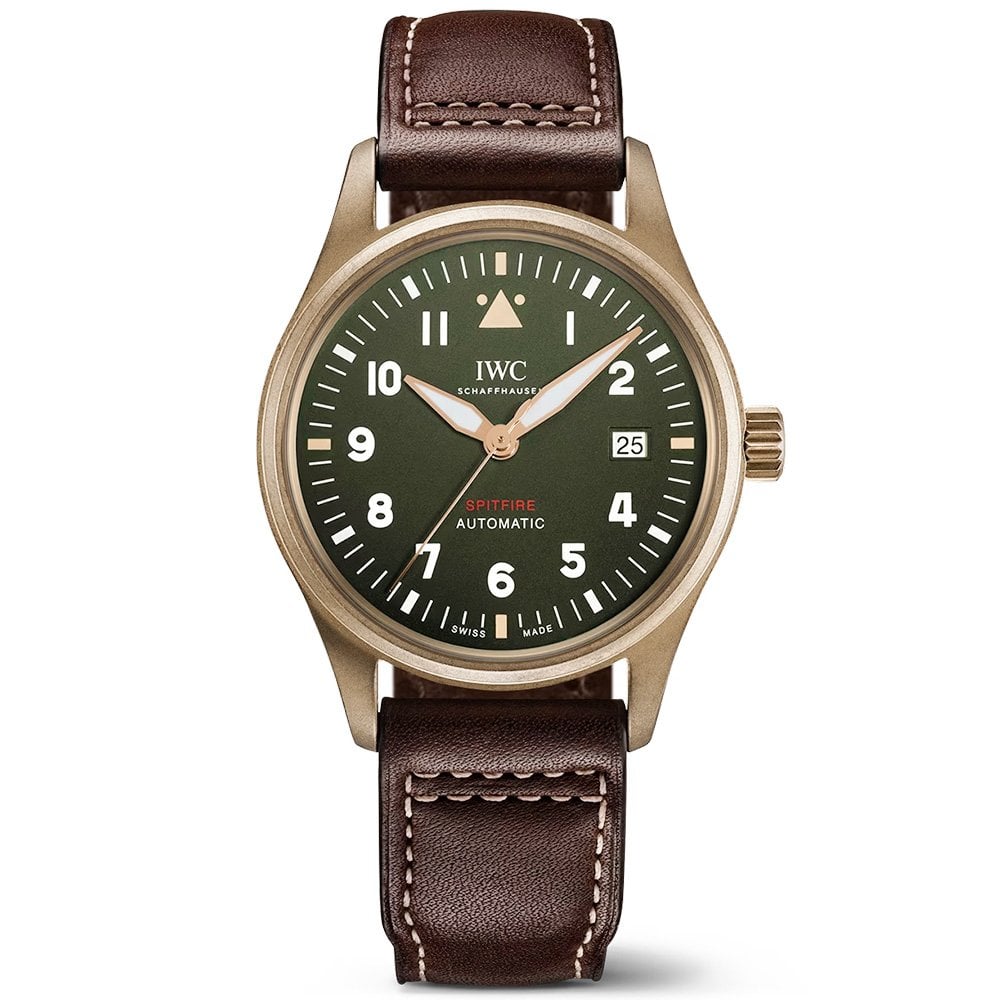 Pilot's Spitfire Bronze 39mm Green Dial Men's Automatic Watch