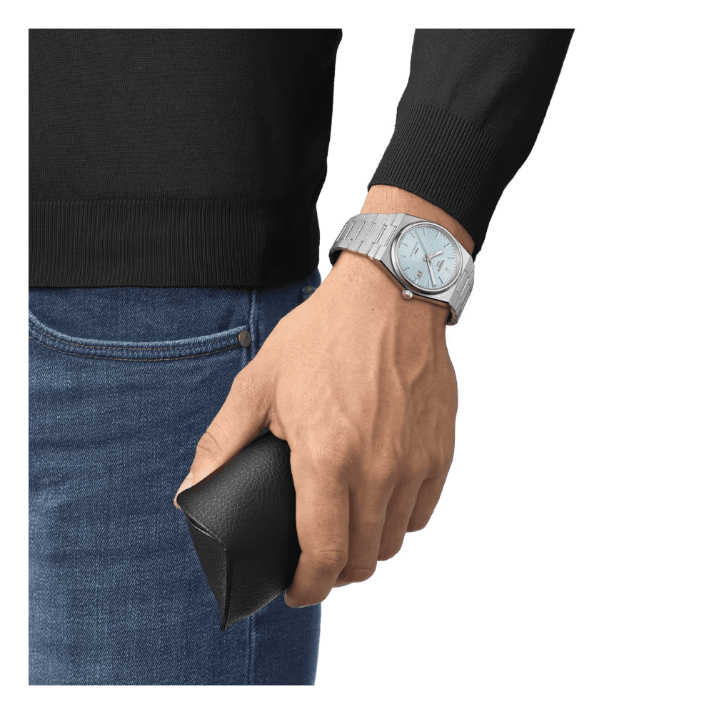 PRX Steel 40mm Ice Blue Dial Automatic Men's Bracelet Watch