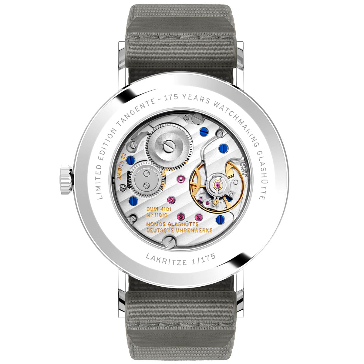 Tangente 38mm 'Lakritze' Limited Edition Watch