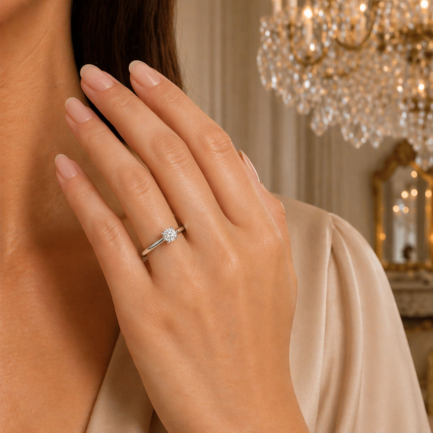 Solitaire Diamond Engagement Rings