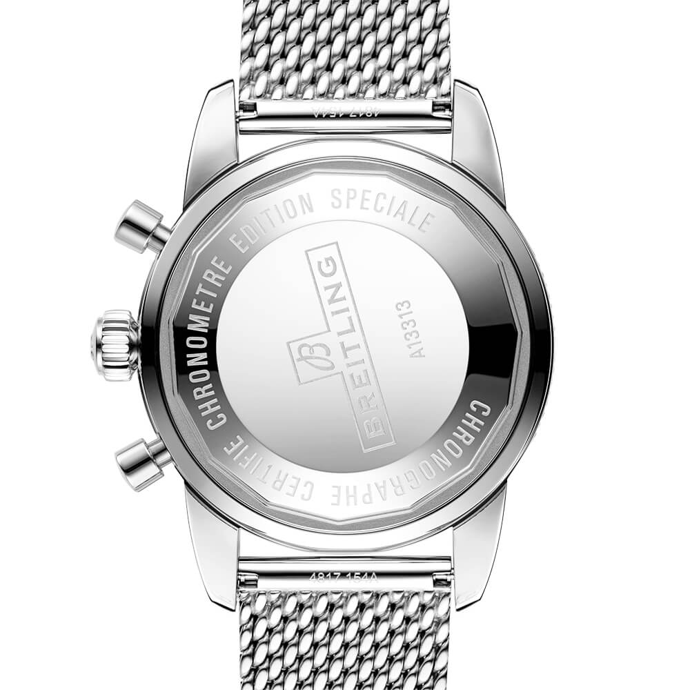 Superocean Heritage II 44mm Black Dial Day/Date Bracelet Watch