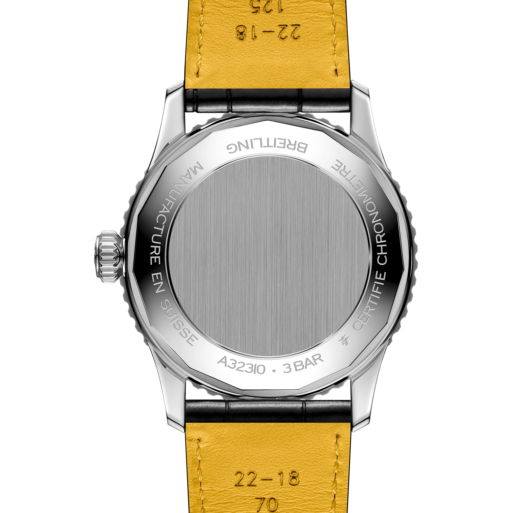 Navitimer GMT 41mm Black Dial Men's Automatic Strap Watch