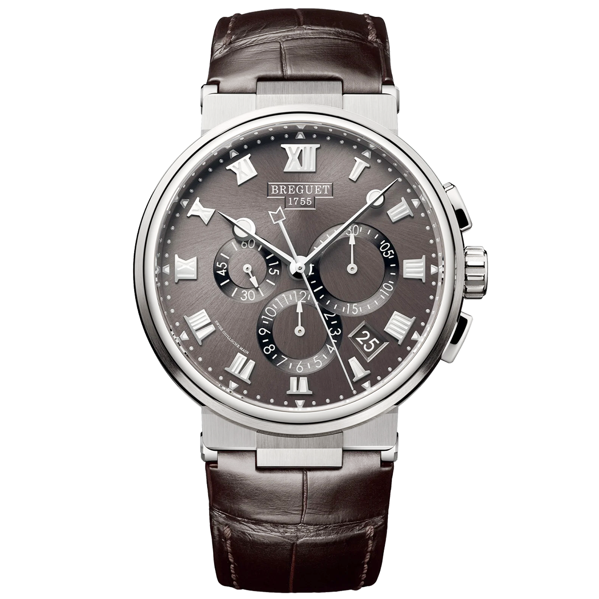 Marine Chronographe 42mm Titanium Strap Watch