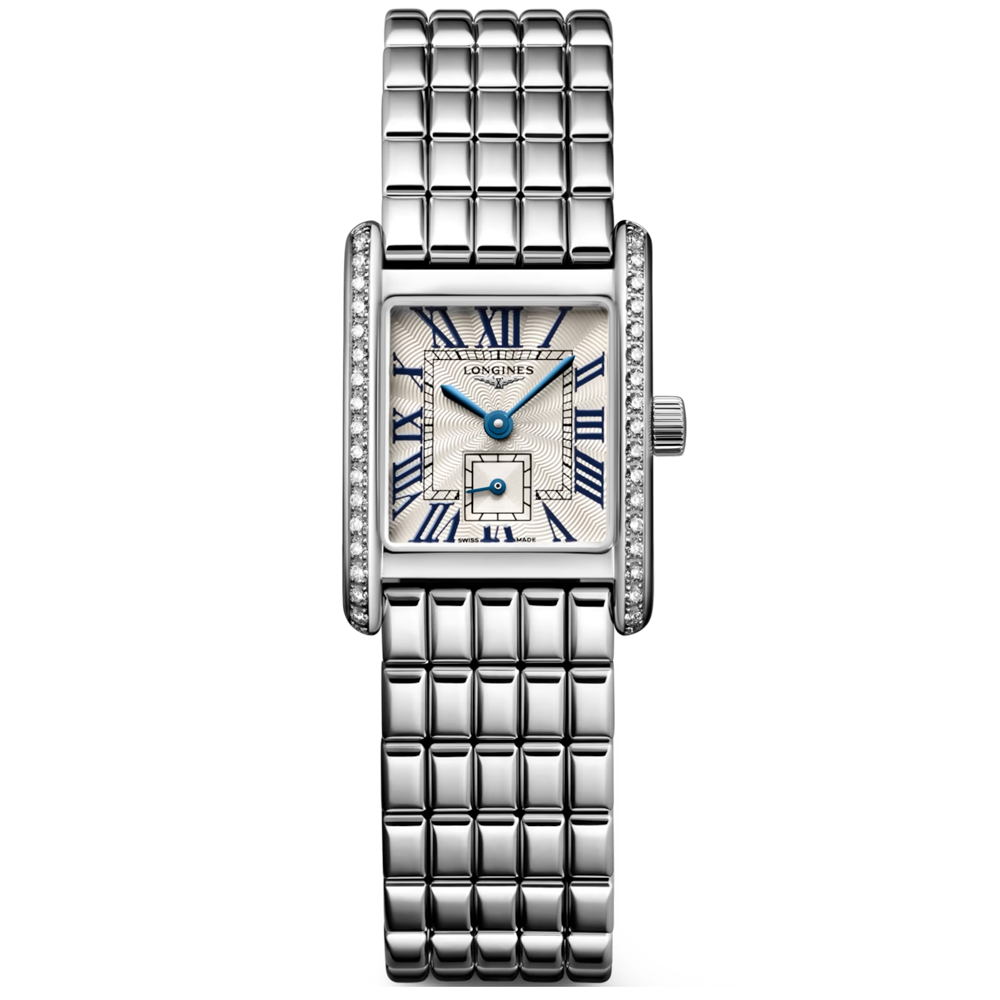 DolceVita Mini Steel Ladies Diamond Bezel Bracelet Watch