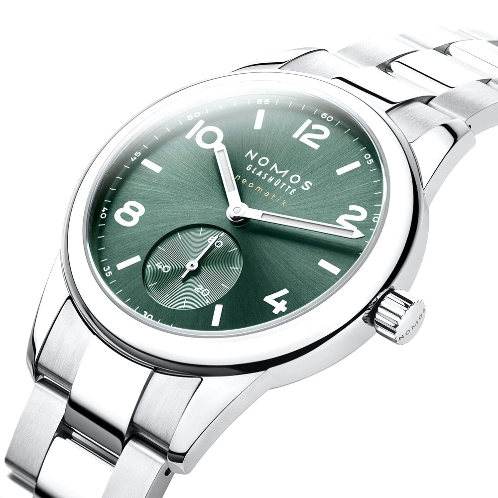 Club Sport Neomatik 37mm Petrol Green Dial Bracelet Watch