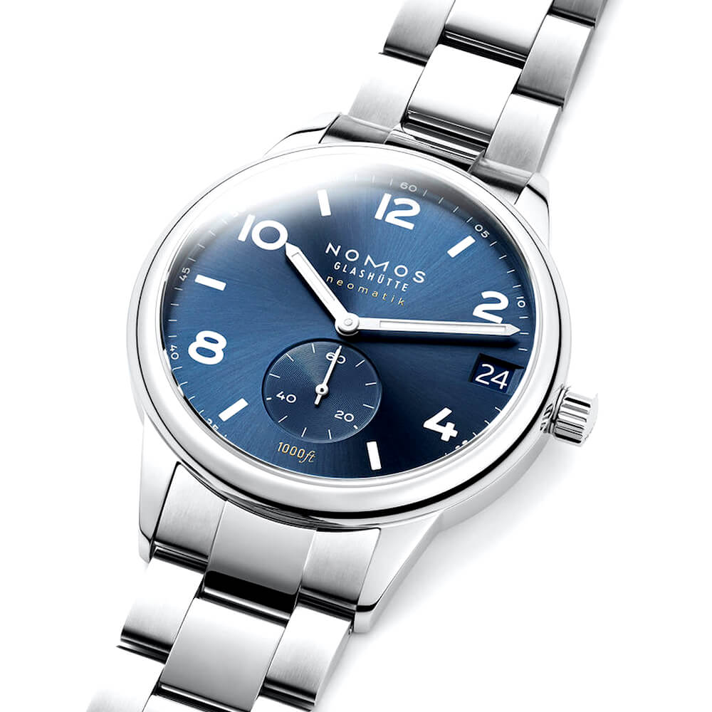 Club Sport Neomatik Date 42mm Blue Dial Bracelet Watch