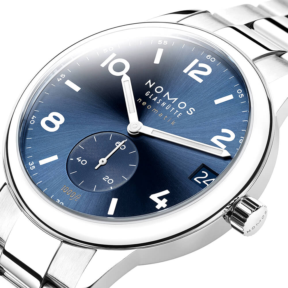 Club Sport Neomatik Date 42mm Blue Dial Bracelet Watch