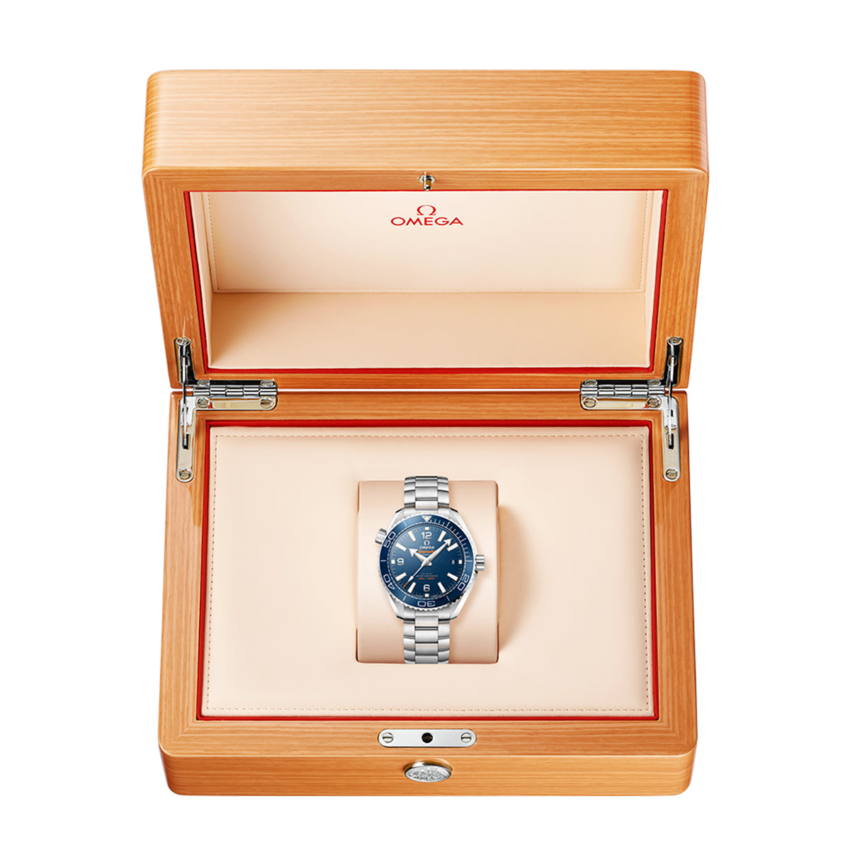 Seamaster Planet Ocean 600m 39.5mm Blue Dial Bracelet Watch