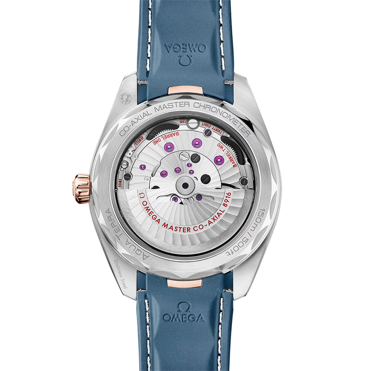 Seamaster Aqua Terra 41mm Small Seconds Two-Tone Blue/Grey Dial Watch