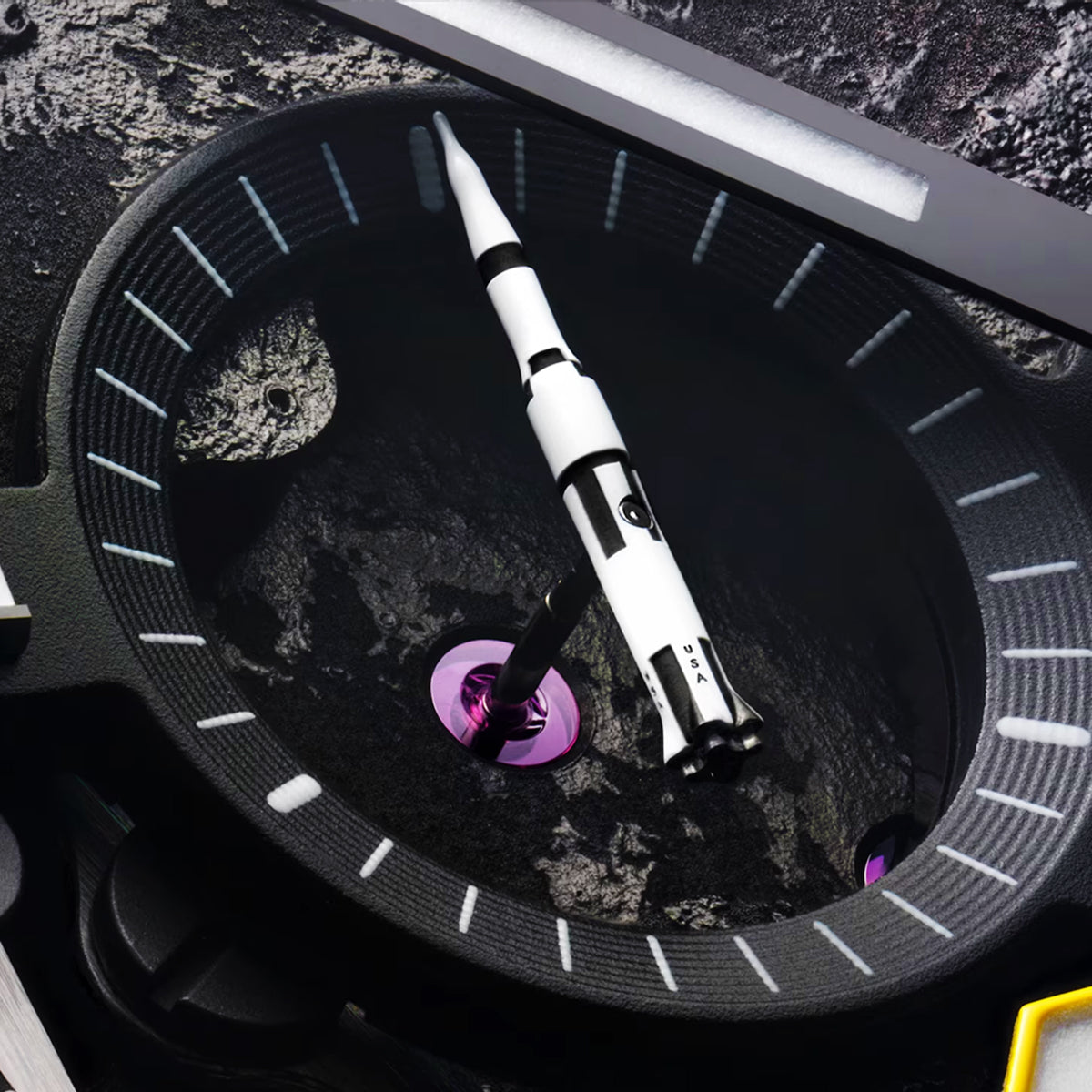 Speedmaster "Dark Side of the Moon" Apollo 8 Black Ceramic Men's Watch