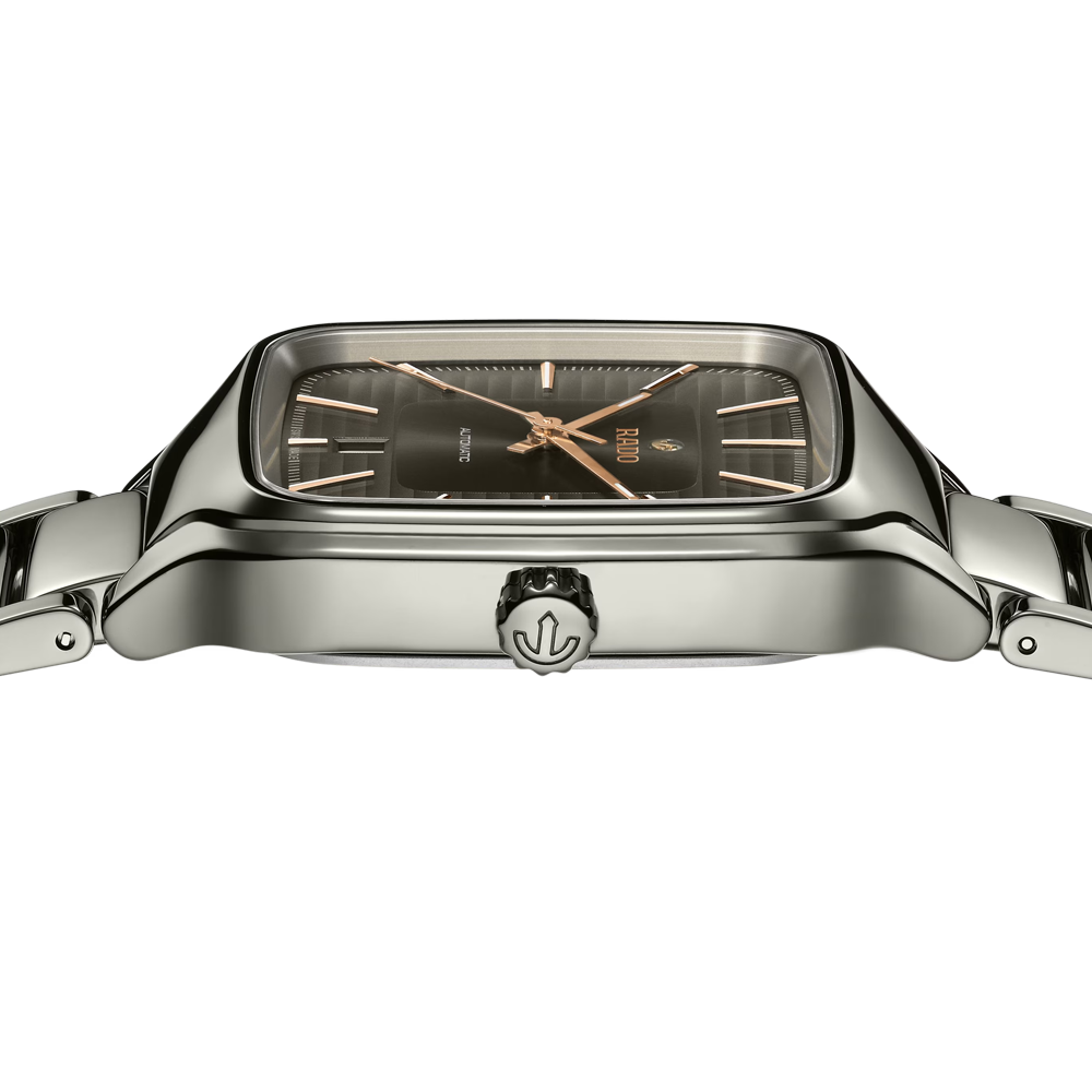 True Square Automatic 38mm Ceramic Bracelet Watch