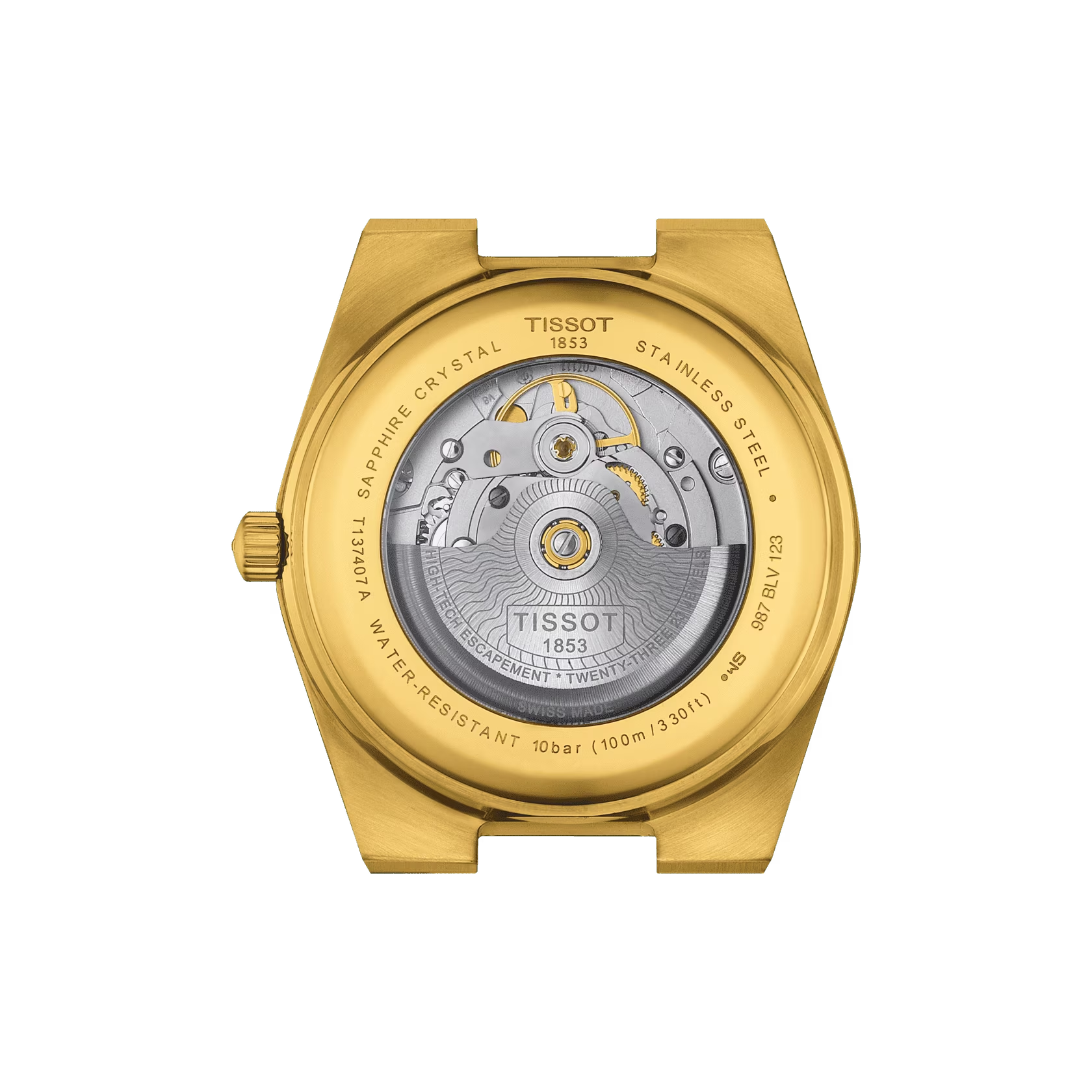 PRX 40mm Yellow Gold PVD Automatic Bracelet Watch