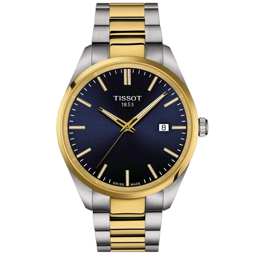 PR 100 Steel and Yellow Gold PVD Bracelet Watch