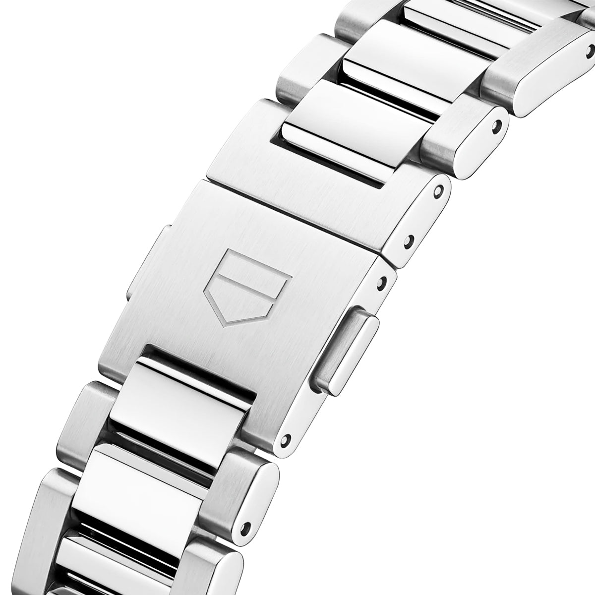Carrera 36mm White Mother of Pearl Diamond Dial Bracelet Watch