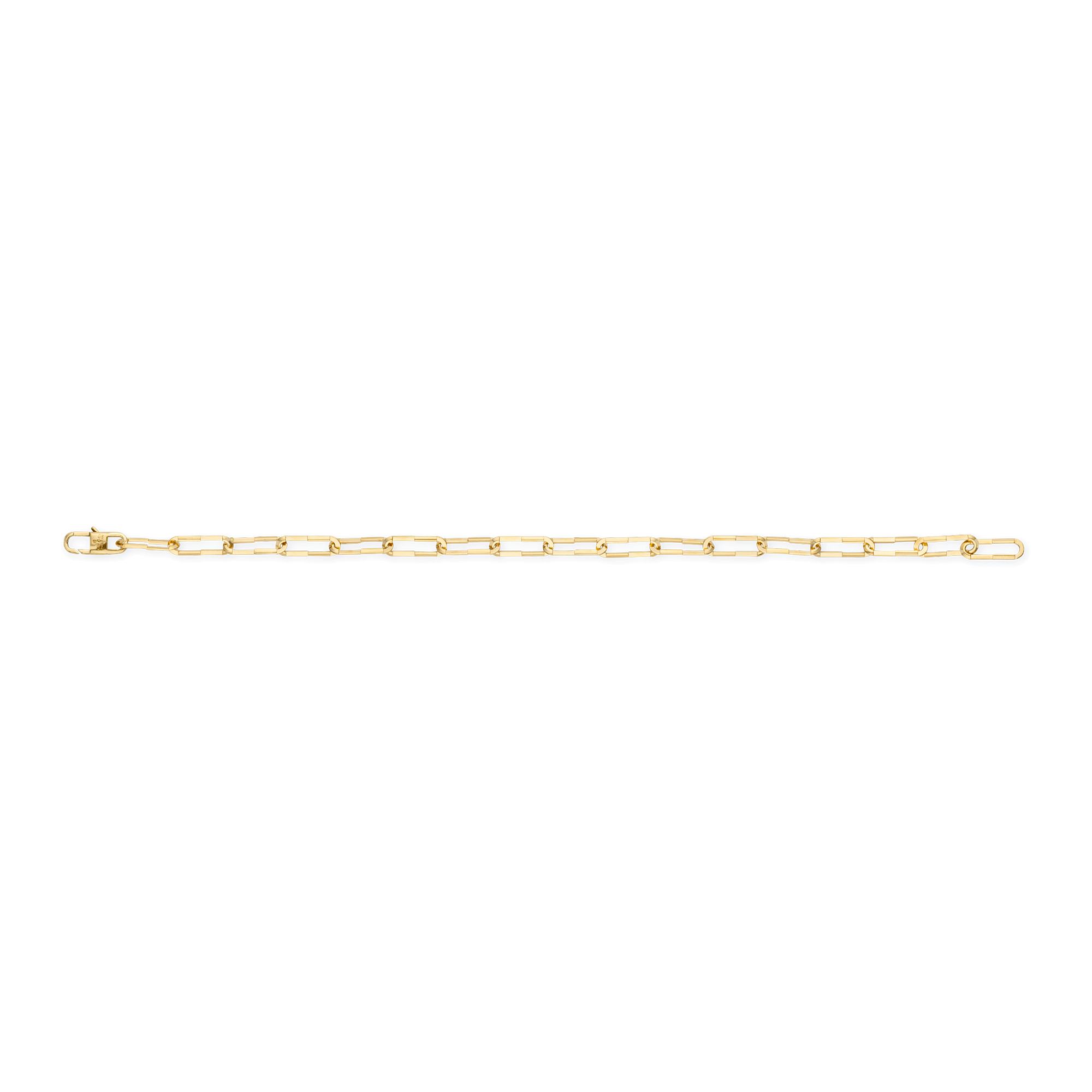 Gucci Link to Love 18ct Yellow Gold Paperchain Bracelet