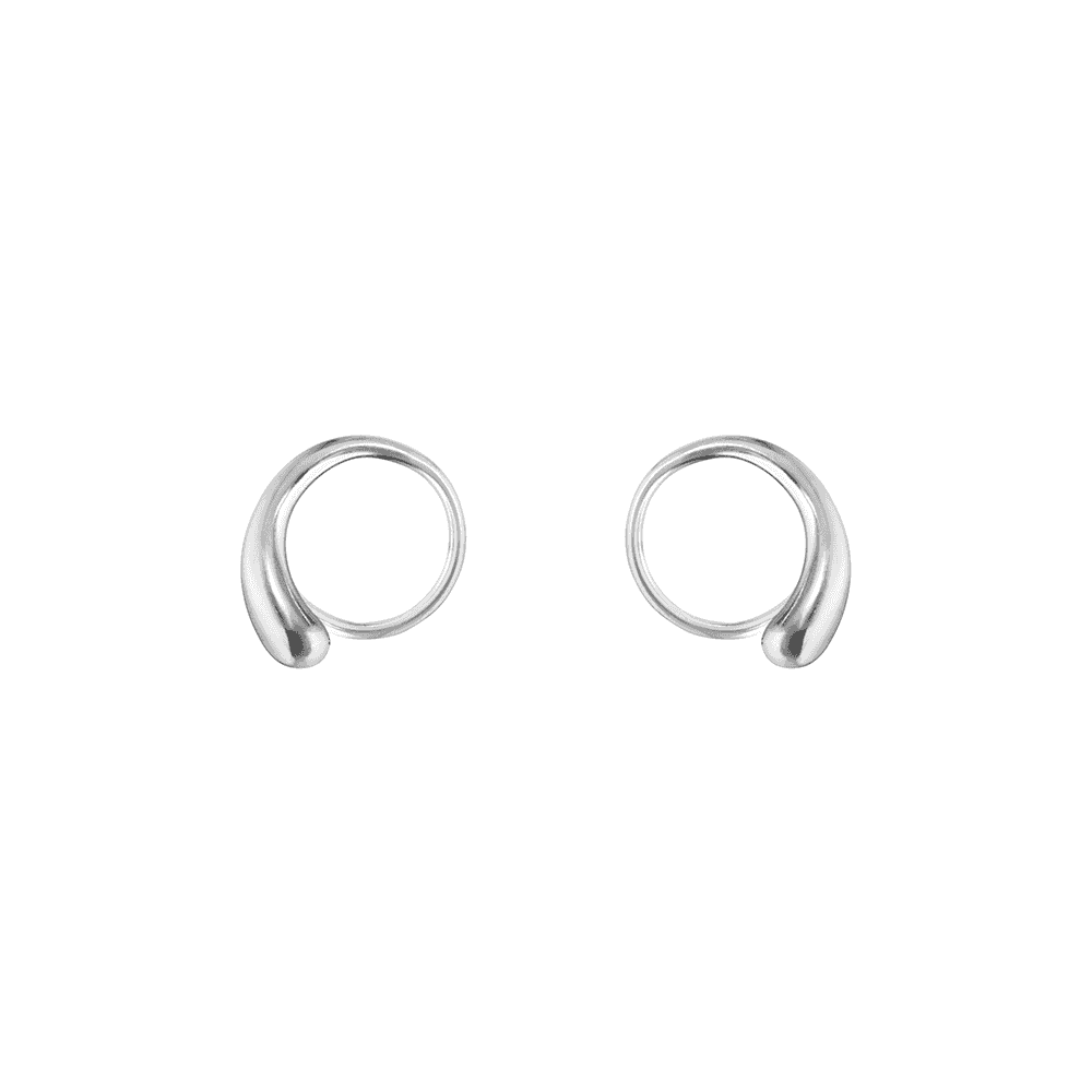 Mercy Sterling Silver Swirl Earrings