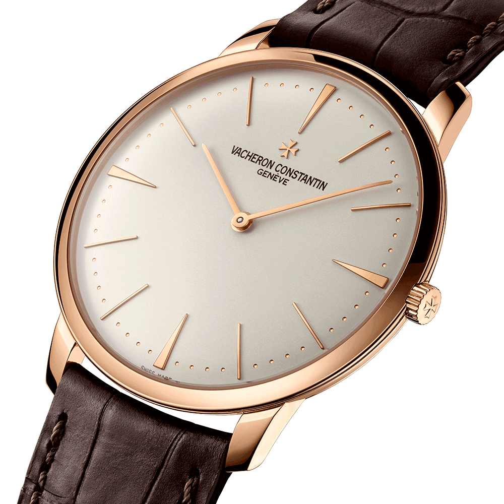 Patrimony 40mm 18ct Pink Gold Men's Manual-Wind Watch