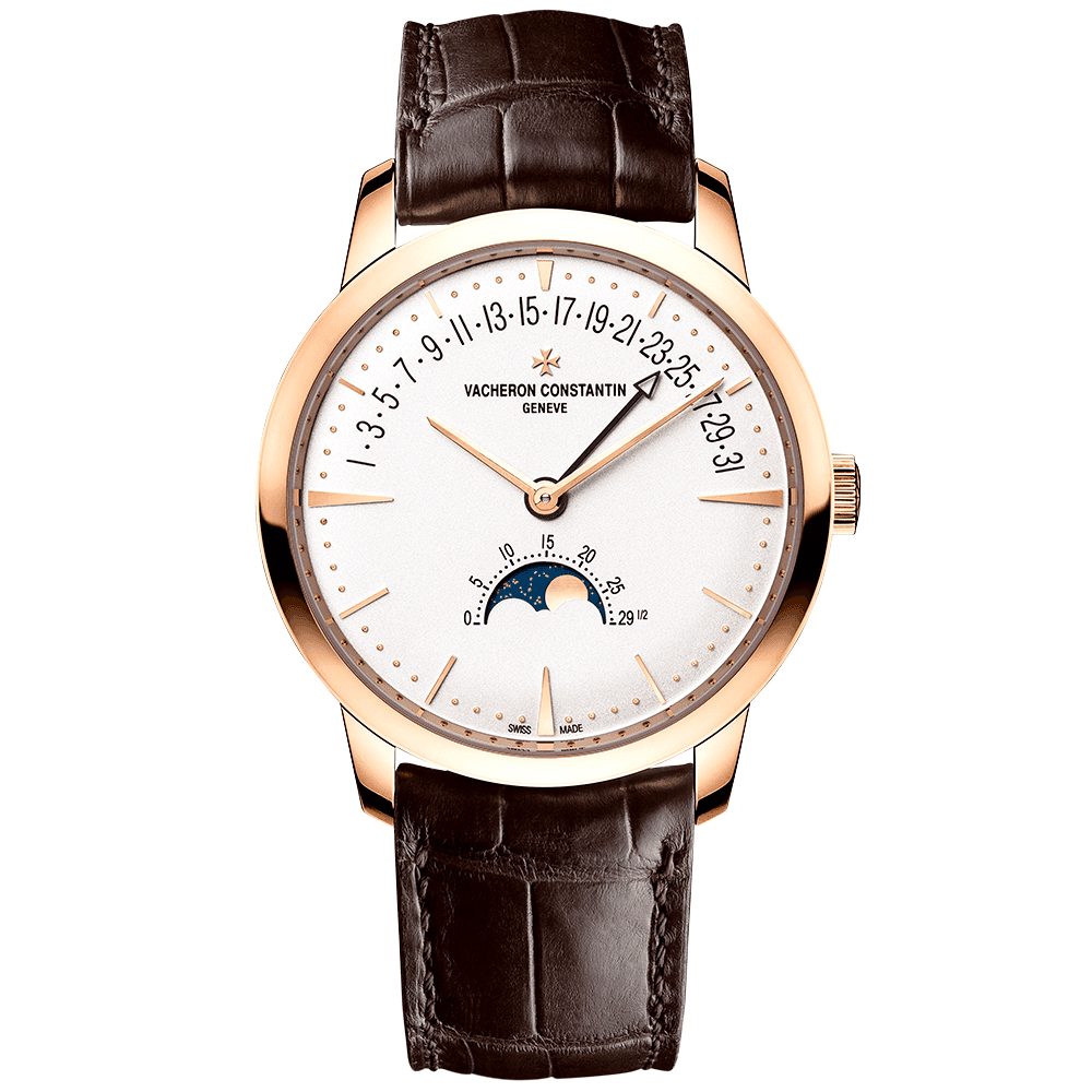 Patrimony Retrograde Day-Date Moonphase 43mm 18ct Pink Gold Watch