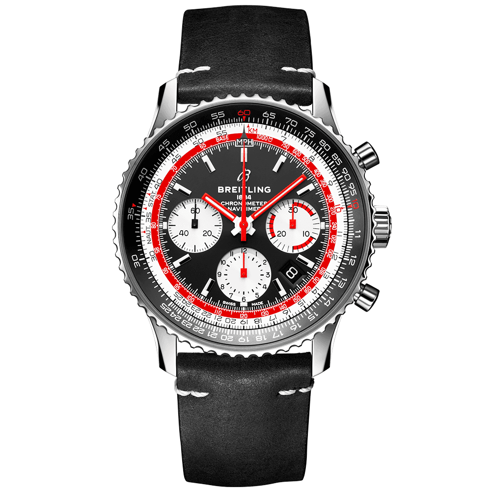 Navitimer 1 43mm Swissair Edition Automatic Chronograph Watch