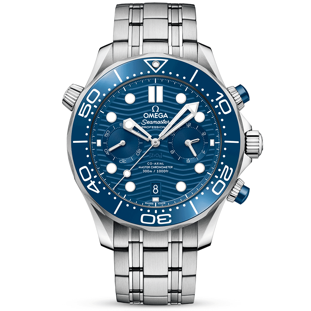 Seamaster Diver 300m 44mm Blue Dial Automatic Bracelet Watch