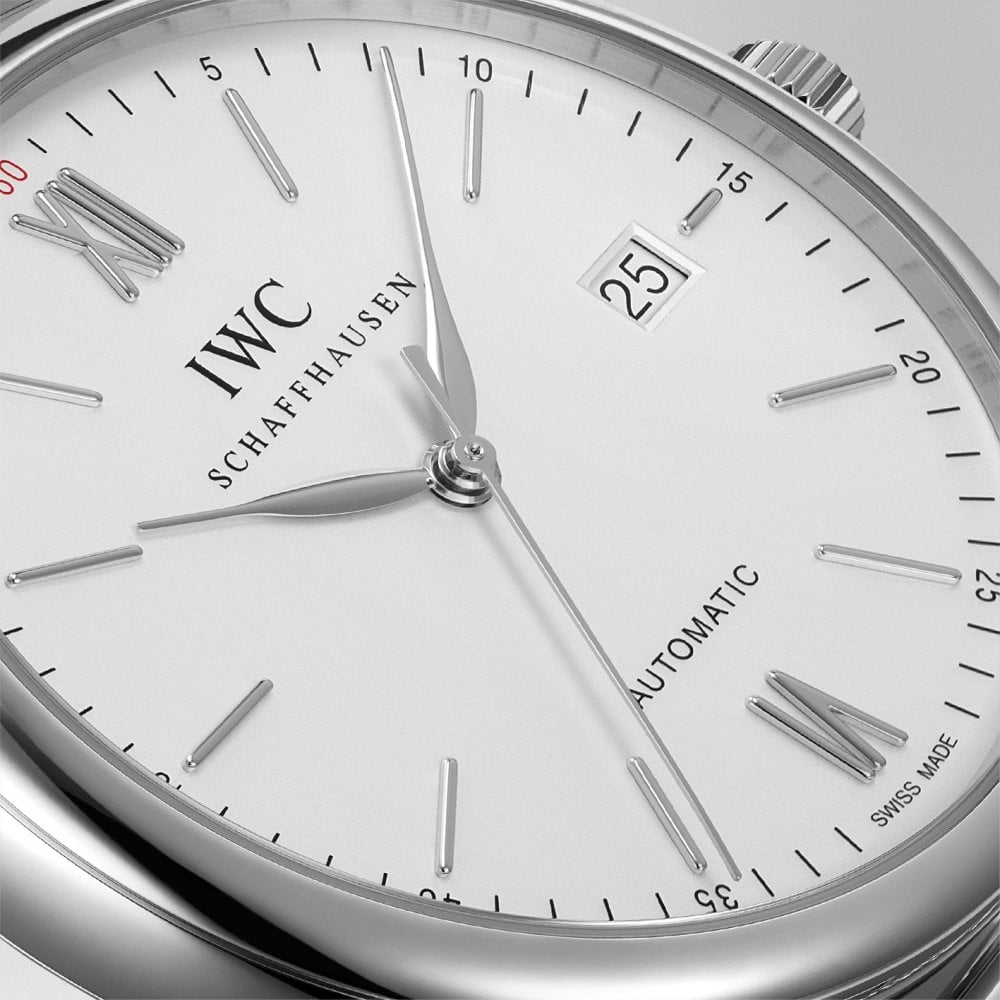 Portofino 40mm Silver Dial Men's Automatic Bracelet Watch