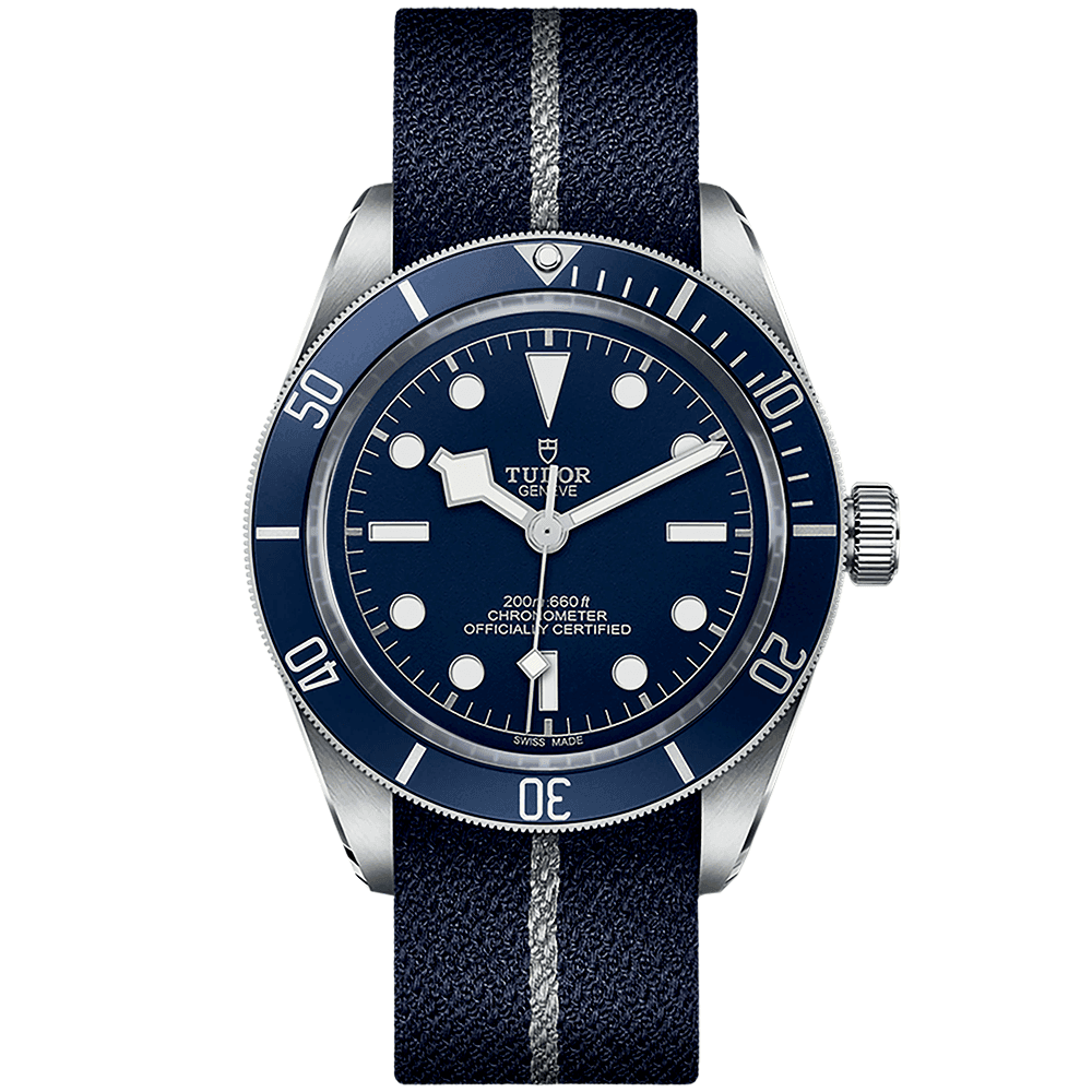 Black Bay 58 39mm Navy Blue Dial & Bezel Automatic Fabric Strap Watch