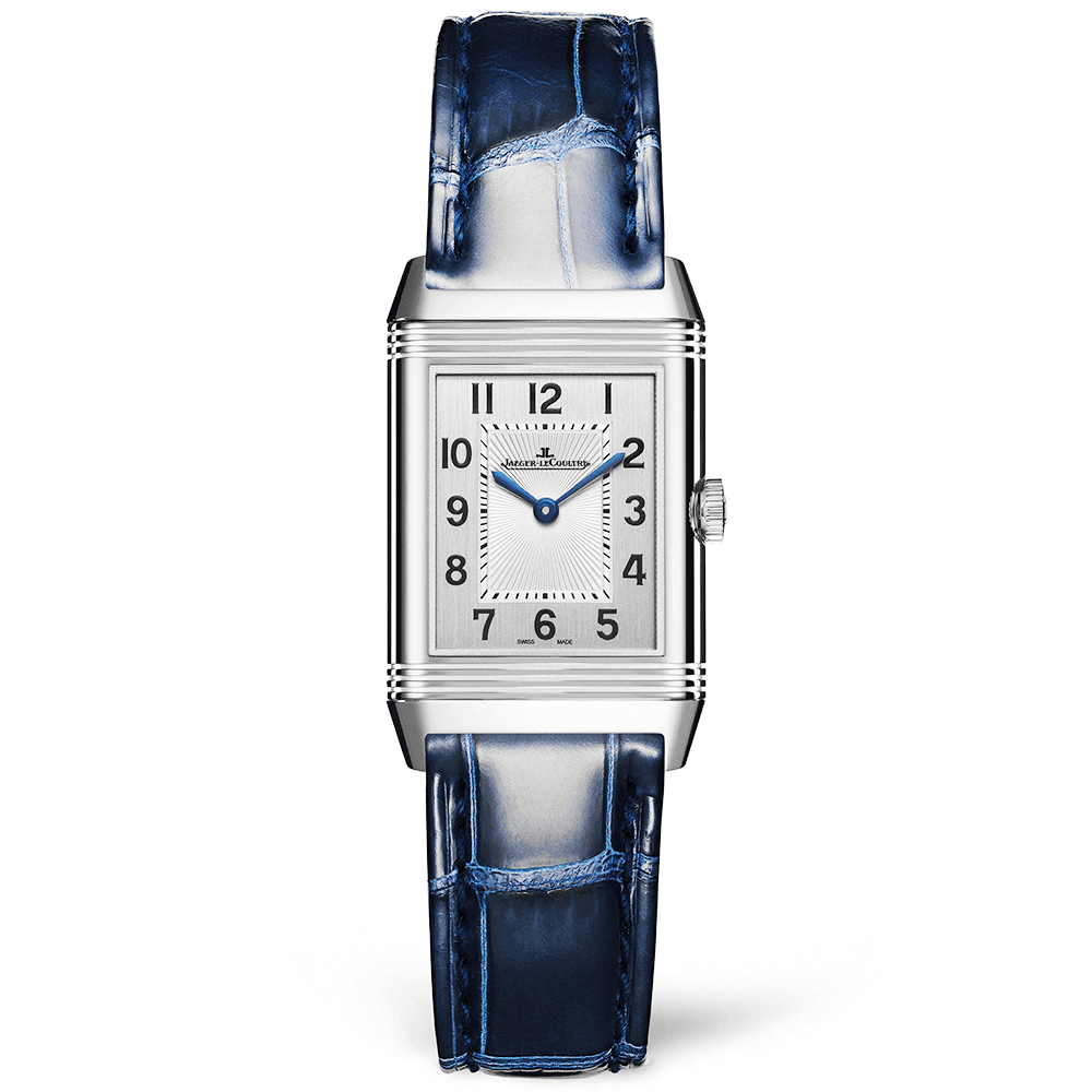 Reverso Classic Duetto Small Ladies Manual-Wind Strap Watch