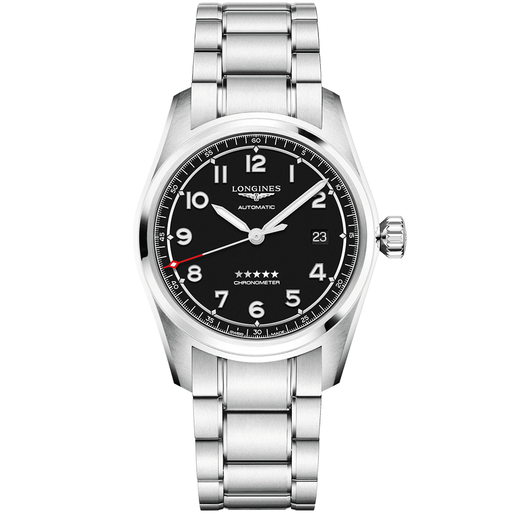 Spirit 40mm Black Dial Men's Automatic Bracelet Watch