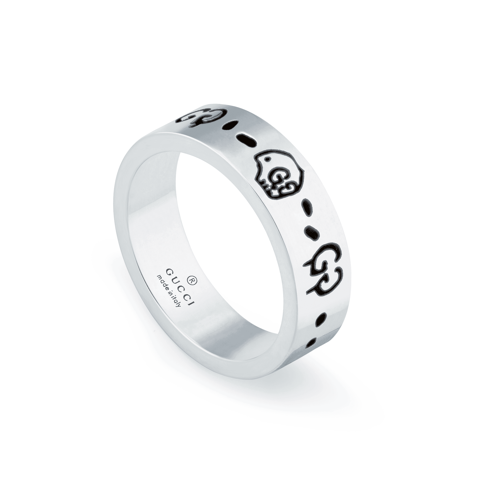 Gucci ghost 2025 ring men