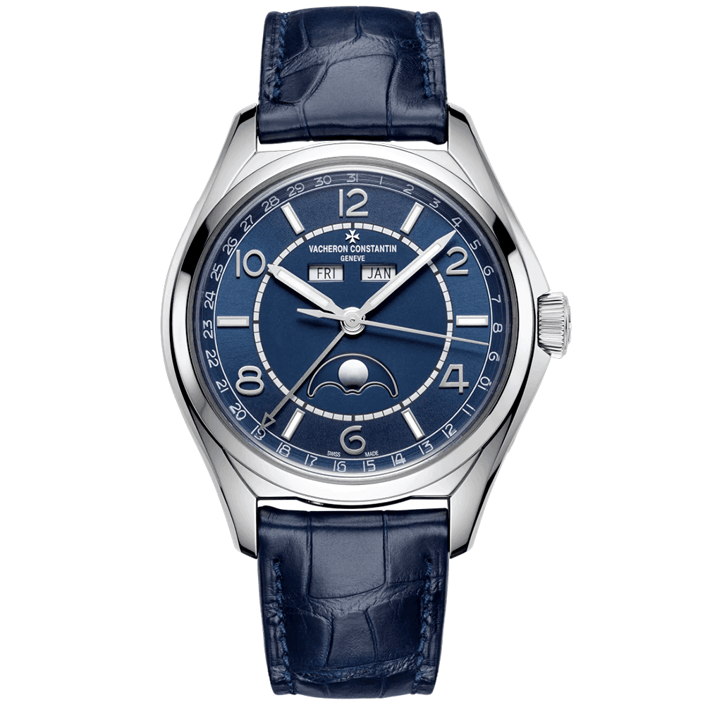 Fiftysix Complete Calendar 40mm Blue Dial Men's Automatic Watch