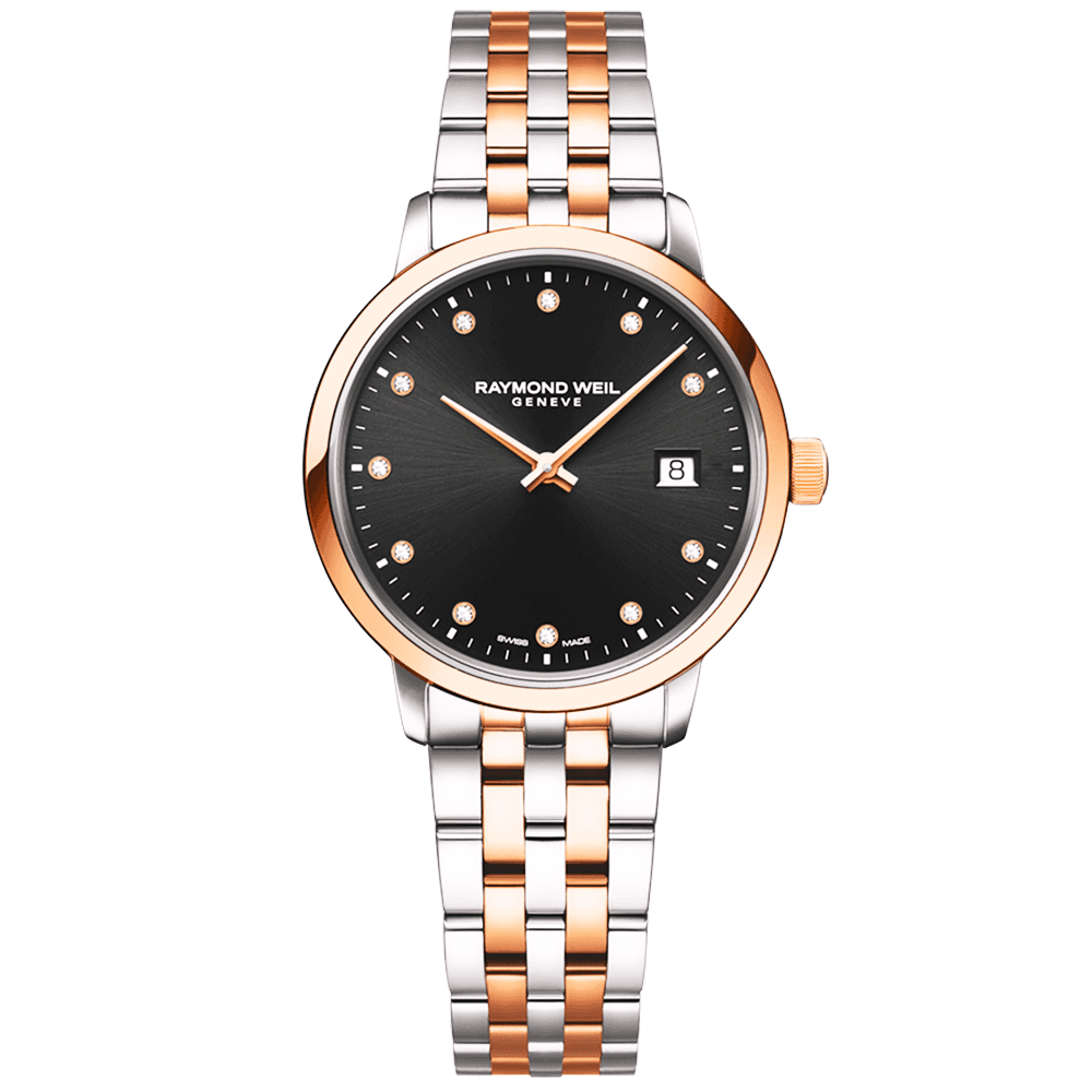 Tocatta Ladies Rose Gold PVD and Steel Watch