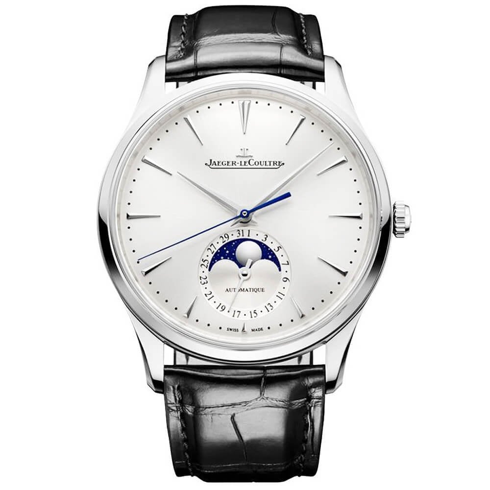 Master Ultra Thin Moon 39mm Silver Dial Automatic Watch