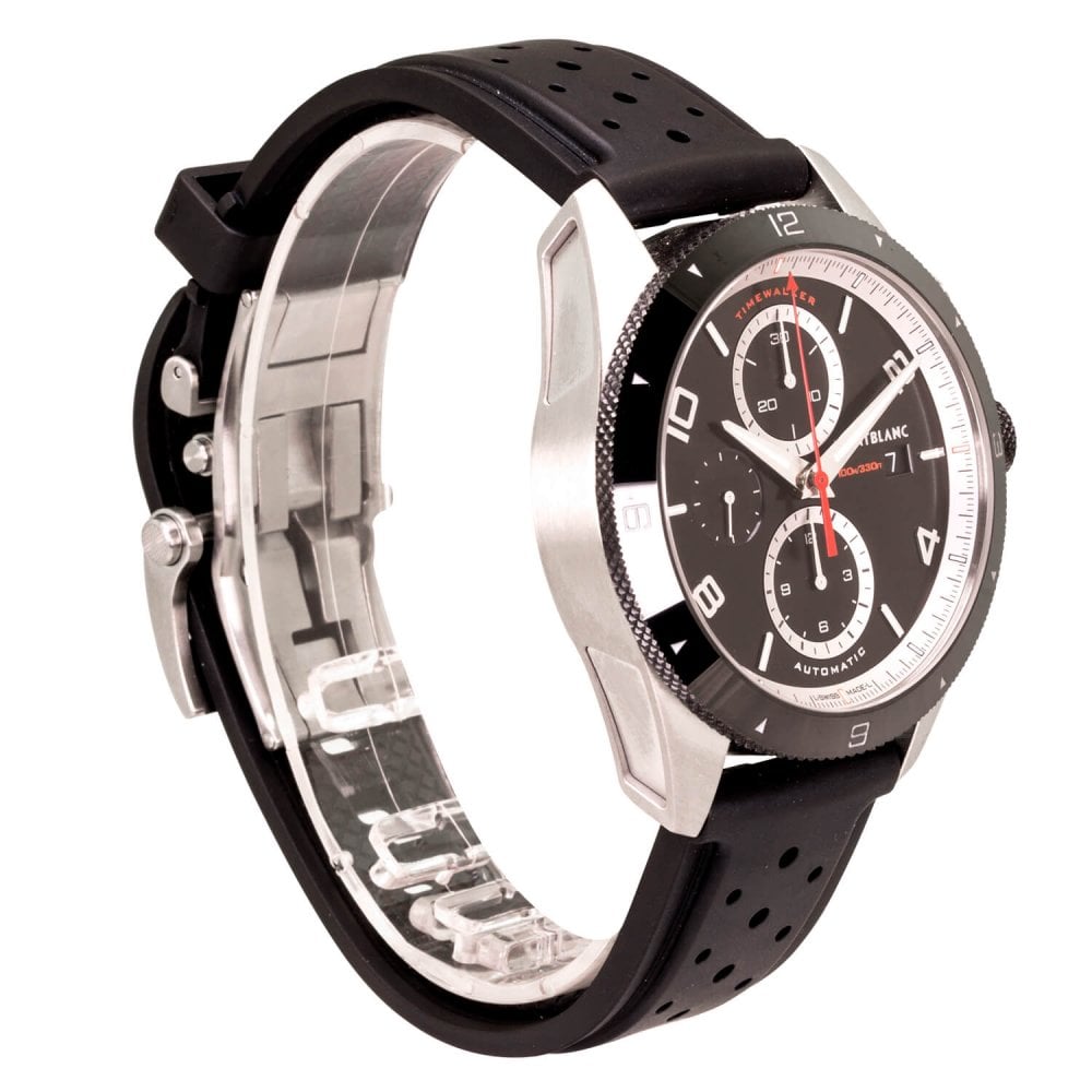 Montblanc Timewalker 43mm Black Dial Automatic Chronograph Men's Watch