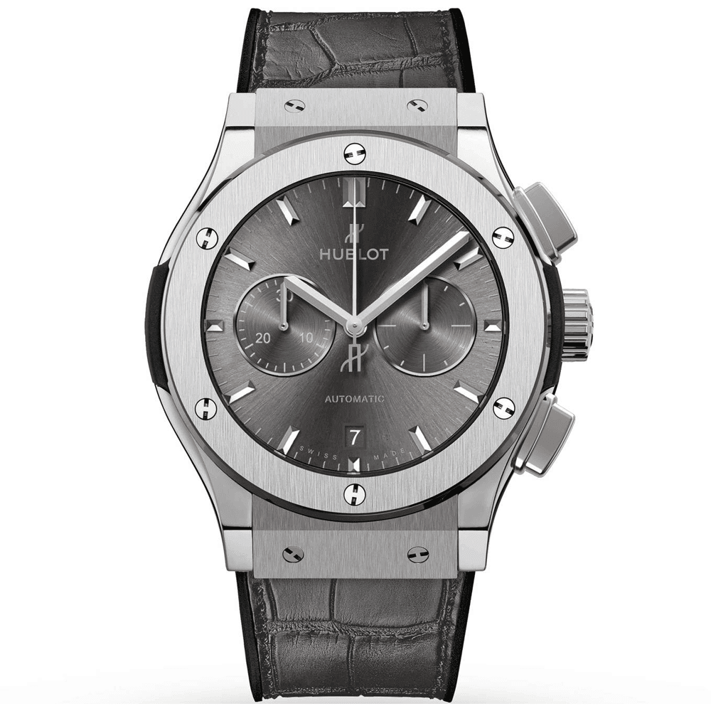 Hublot Classic Fusion 42mm Titanium Chronograph Men's Watch