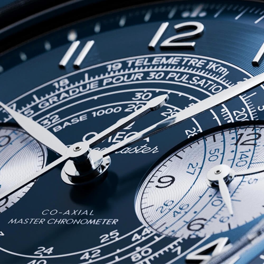 Speedmaster Chronoscope 43mm Blue Dial Men's Chronograph Bracelet Watch