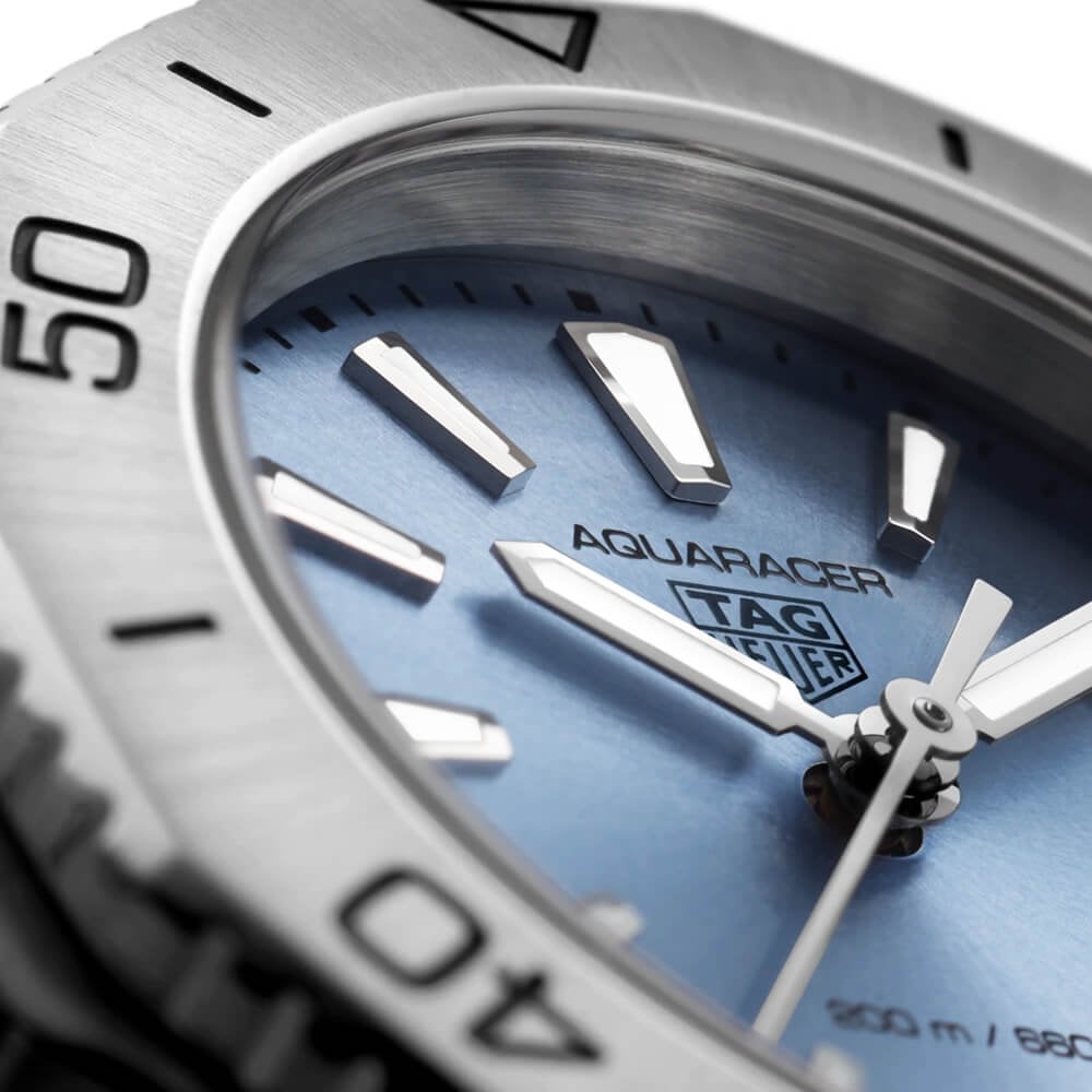 Aquaracer Professional 200 30mm Light Blue Dial Ladies Bracelet Watch