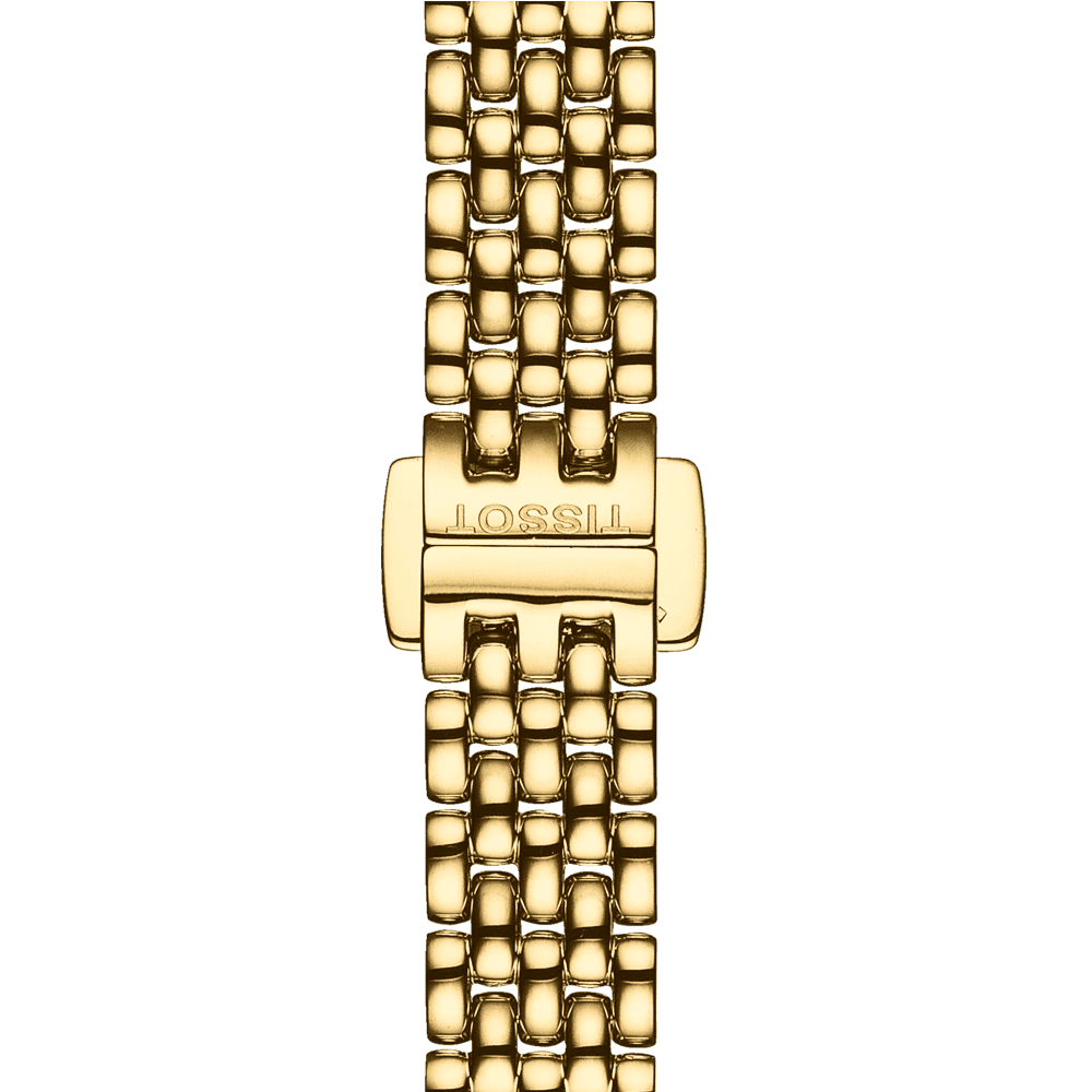 Lovely Yellow Gold PVD 19.50mm Ladies Bracelet Watch