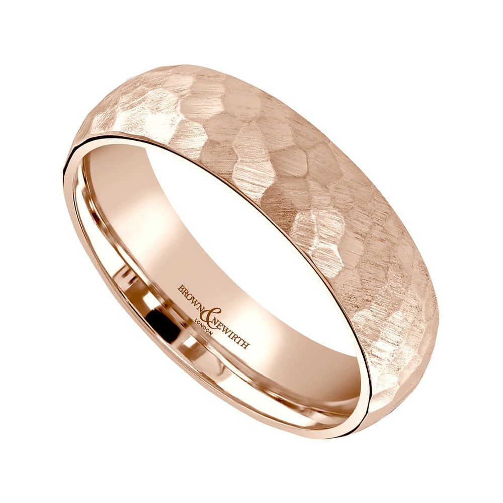 Tethys 18ct Rose Gold 6mm Wedding Ring