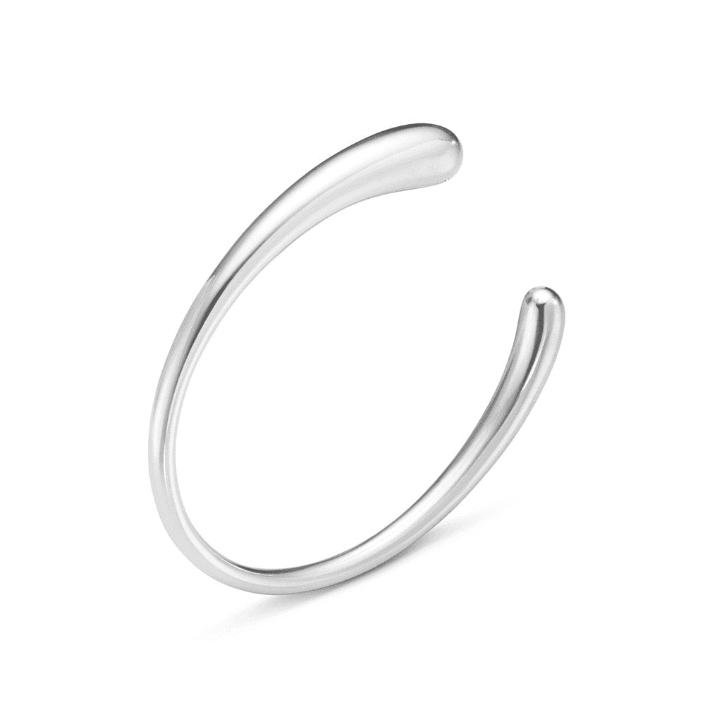 Mercy Sterling Silver Open Bangle