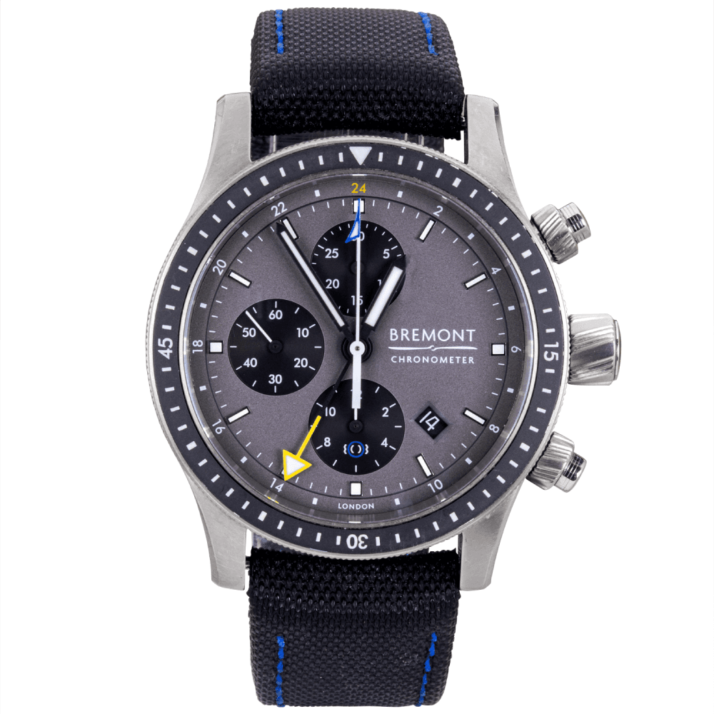 Bremont Boeing 247 43mm Metal Dial Men's Chronograph Watch (2015)