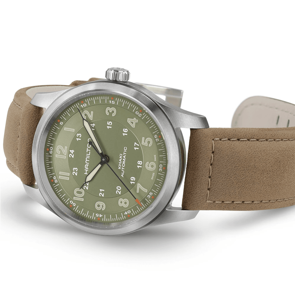 Khaki Field Titanium Automatic Men's 38mm Strap Watch