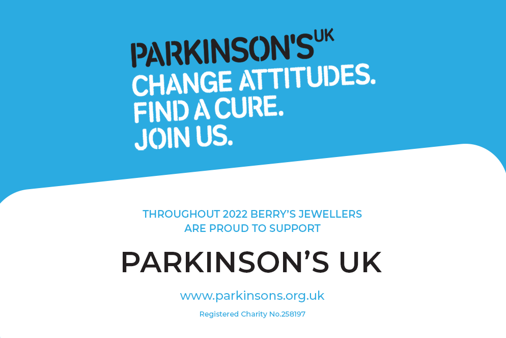 Berry’s Jewellers Choose Parkinson’s UK As Charity Of The Year