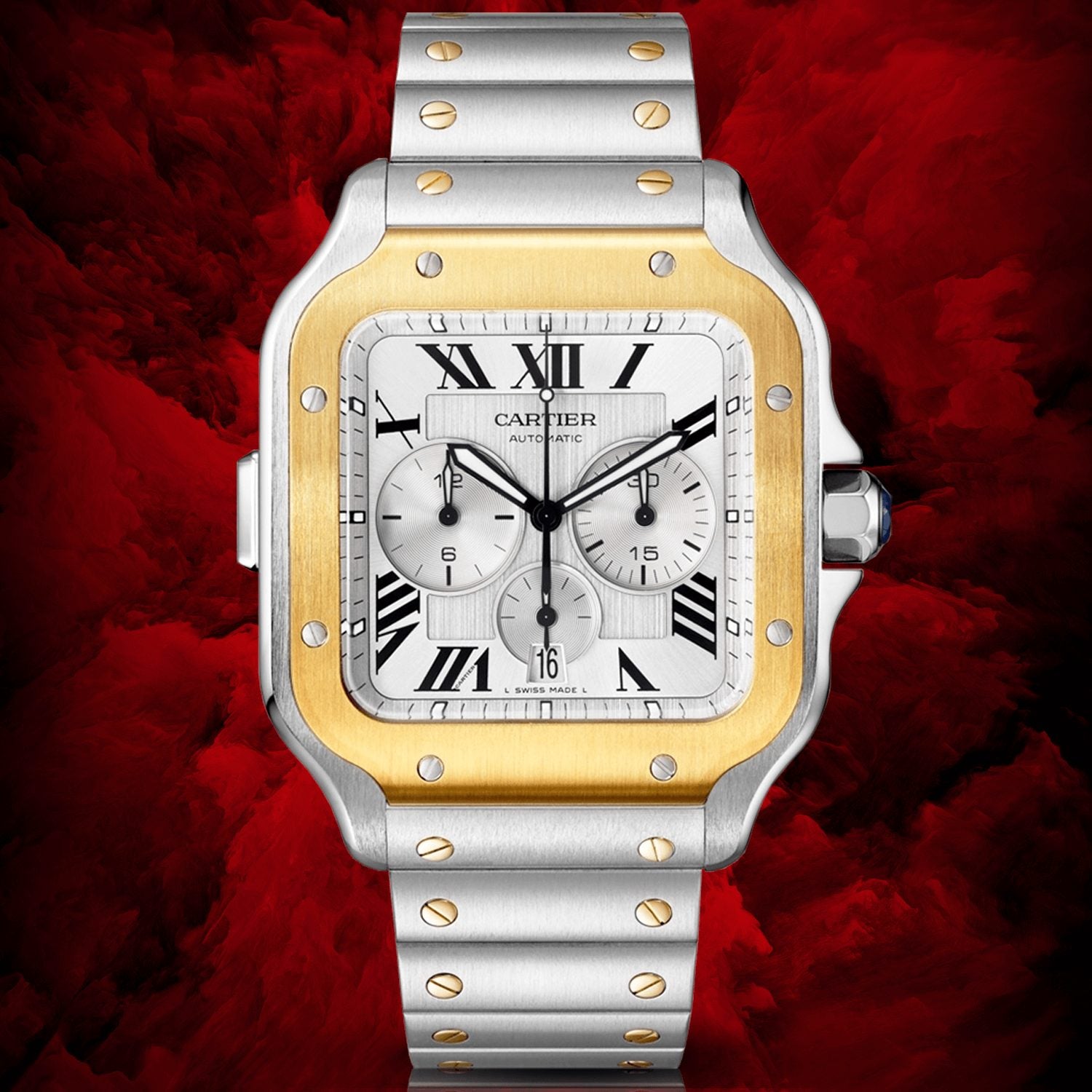 WOTW: Cartier Santos de Cartier XL Chronograph Watch