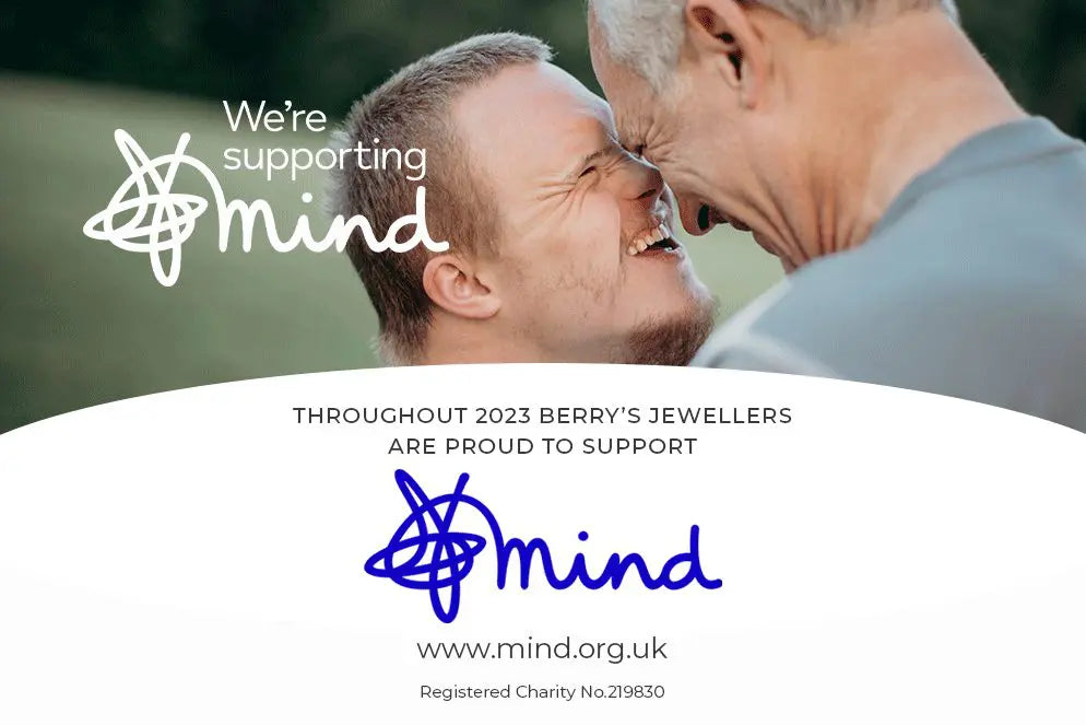 Berry’s Jewellers chosen Charity for 2023 is mental health charity Mind